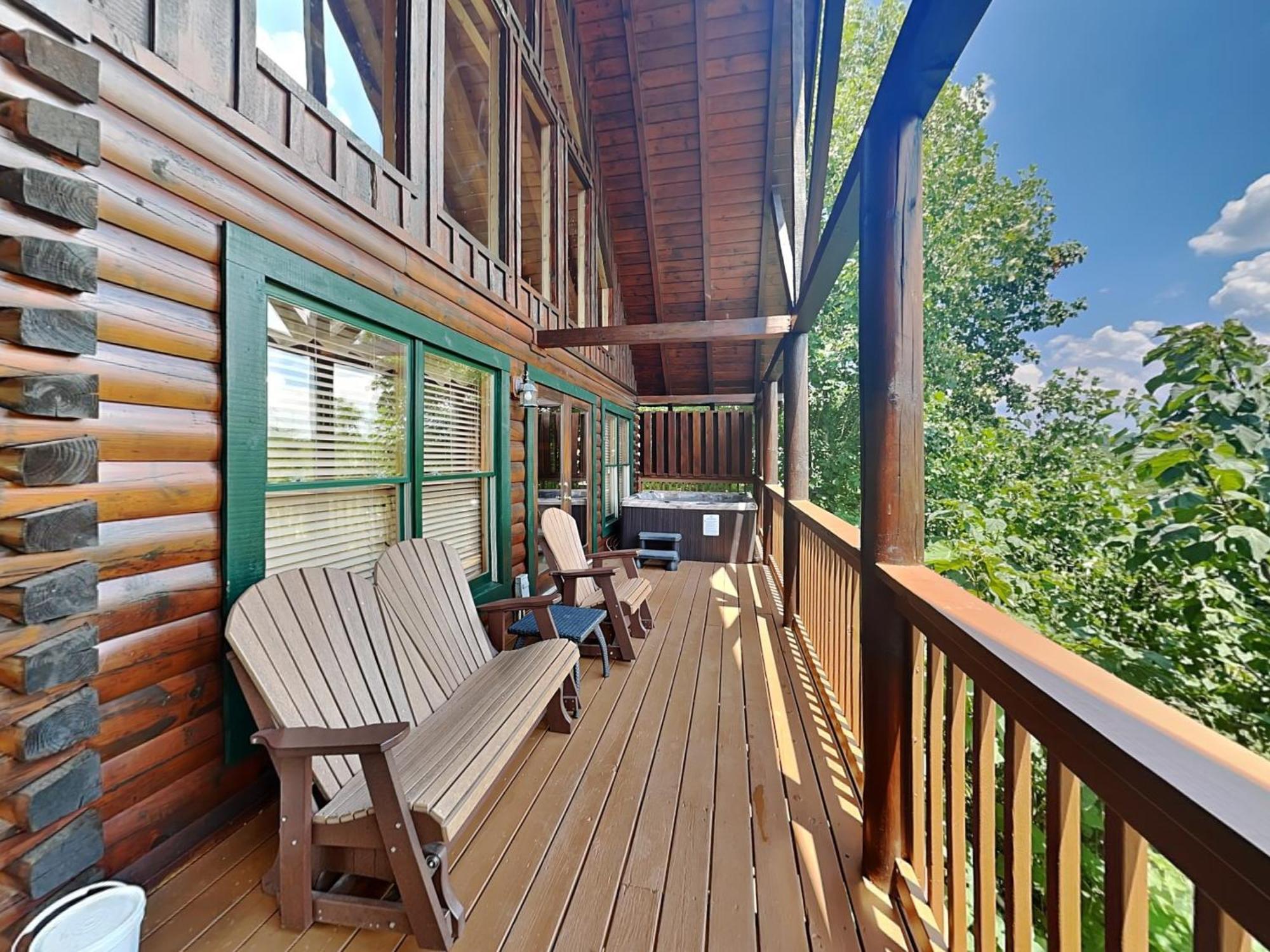 Ferienwohnung Aspens Envy Pigeon Forge Exterior foto